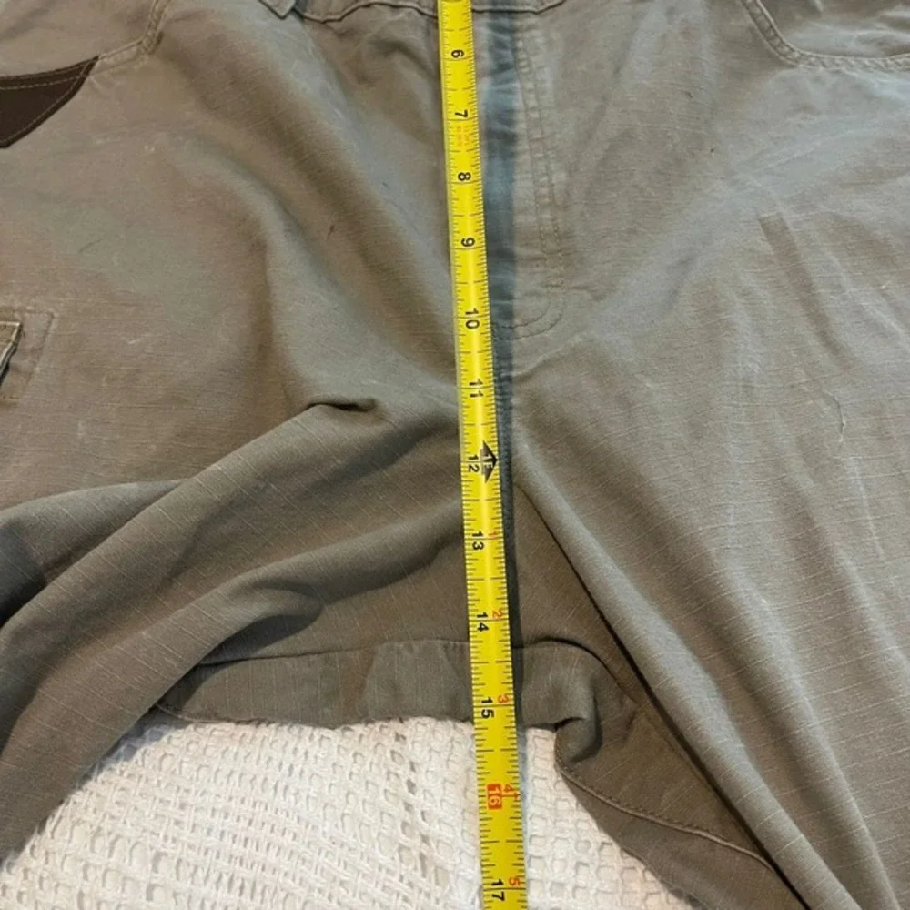 Wrangler Workwear Cargo Shorts Carpenter Utility Pockets Tan Size 40‎